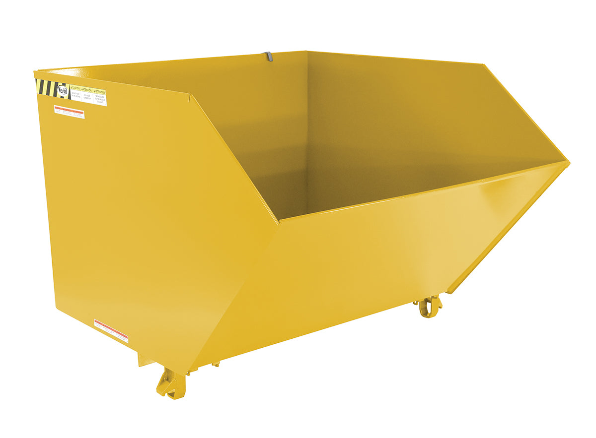 1-1/2 CuYd 90 Degree Heavy Duty Self Dumping Hopper