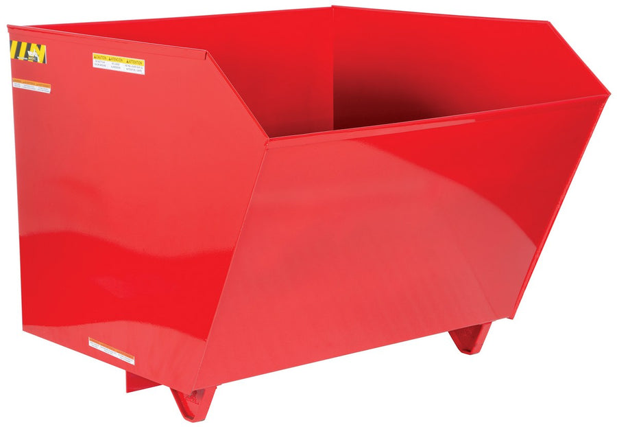 SELF DUMPING HOPPER LD 1.5 CU YARD RED - Model H-150-LD-SR