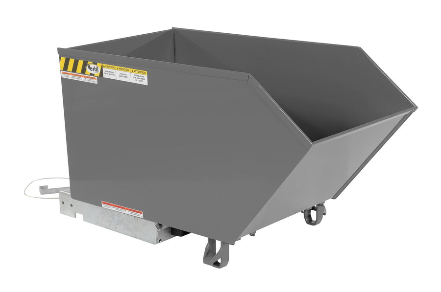 SELF DUMPING HOPPER MD .5 CU YARD GREY - Model H50MDGYSG