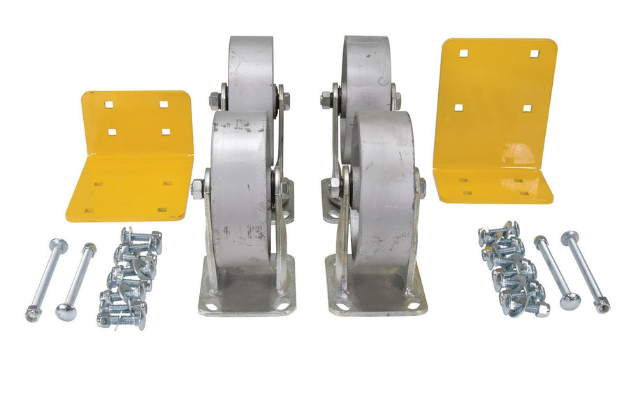 6"X2" SEMI-STEEL CASTER KIT 4800# CAP