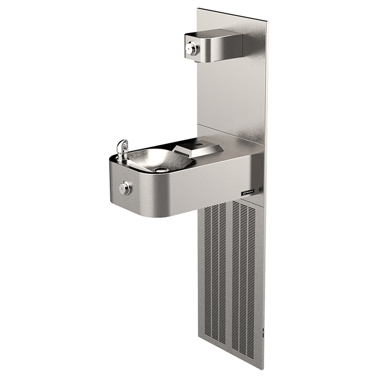 ADA Vandal-Resistant Chilled Drinking Fountain and Bottle Filler