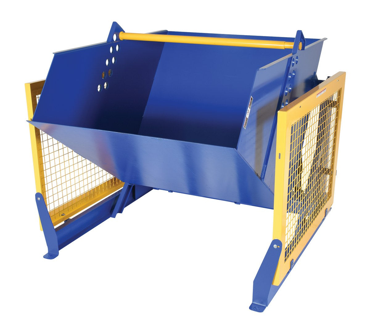 36"H Hydraulic Box Dumper w/ 4,000-lbs Capacity