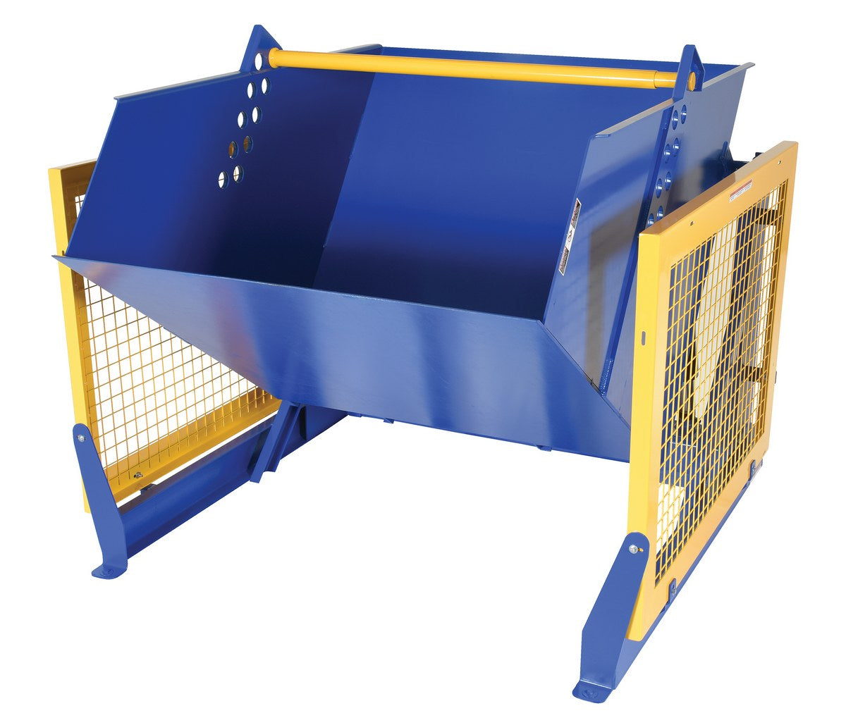 36"H Hydraulic Box Dumper w/ 4,000-lbs Capacity