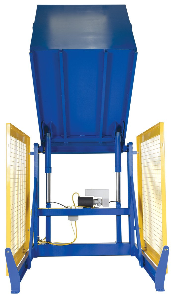 60"H Hydraulic Box Dumper w/ 4,000-lbs Capacity