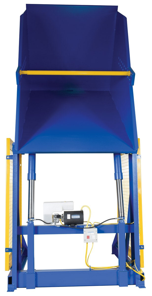 60"H Hydraulic Box Dumper w/ 4,000-lbs Capacity