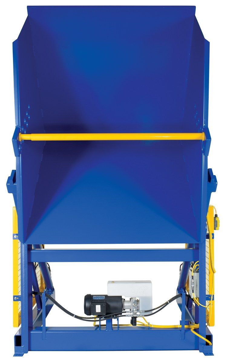 36"H Hydraulic Box Dumper w/ 6,000-lbs Capacity