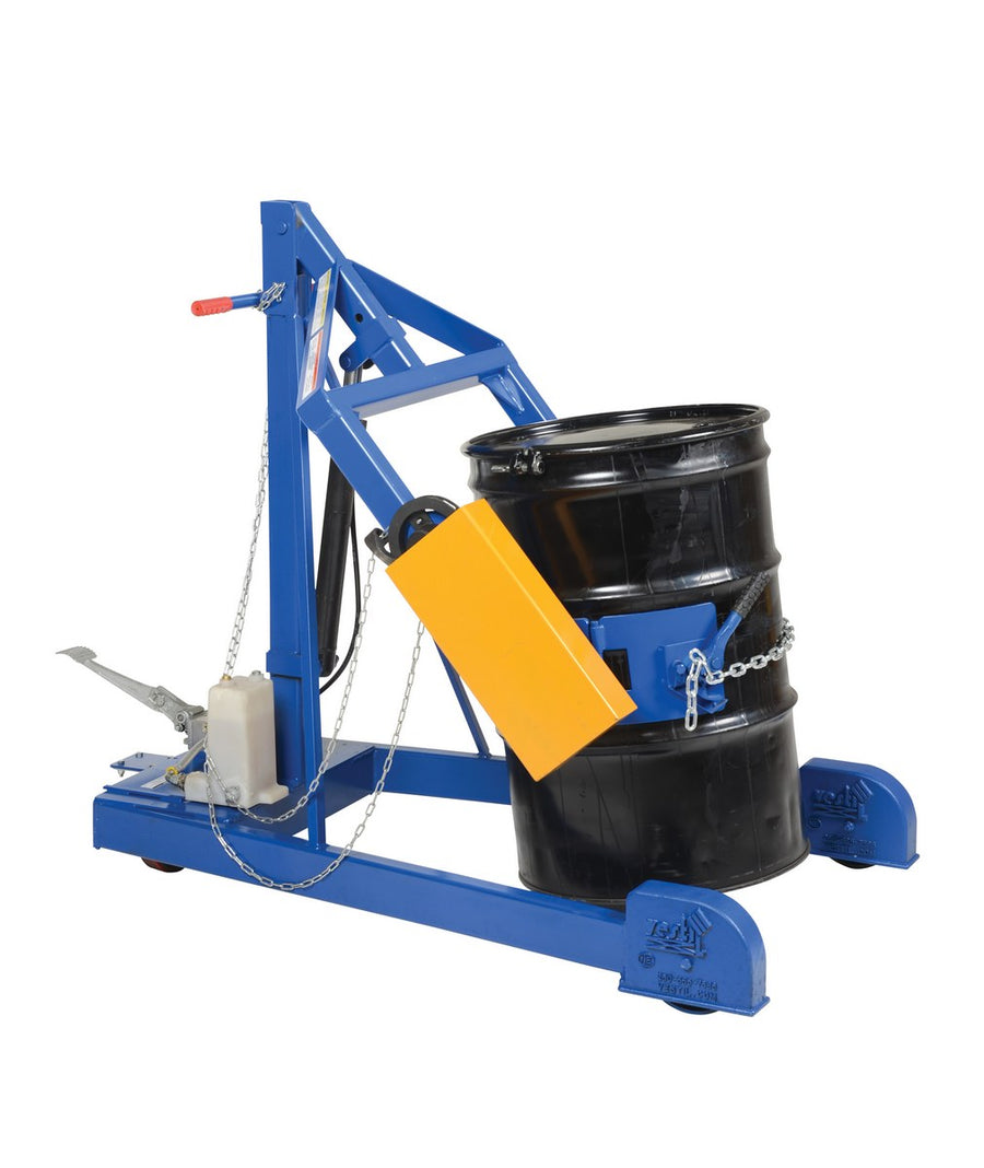 Pull Chain Portable Drum Carrier/Rotator/Boom with 84" Lift Height