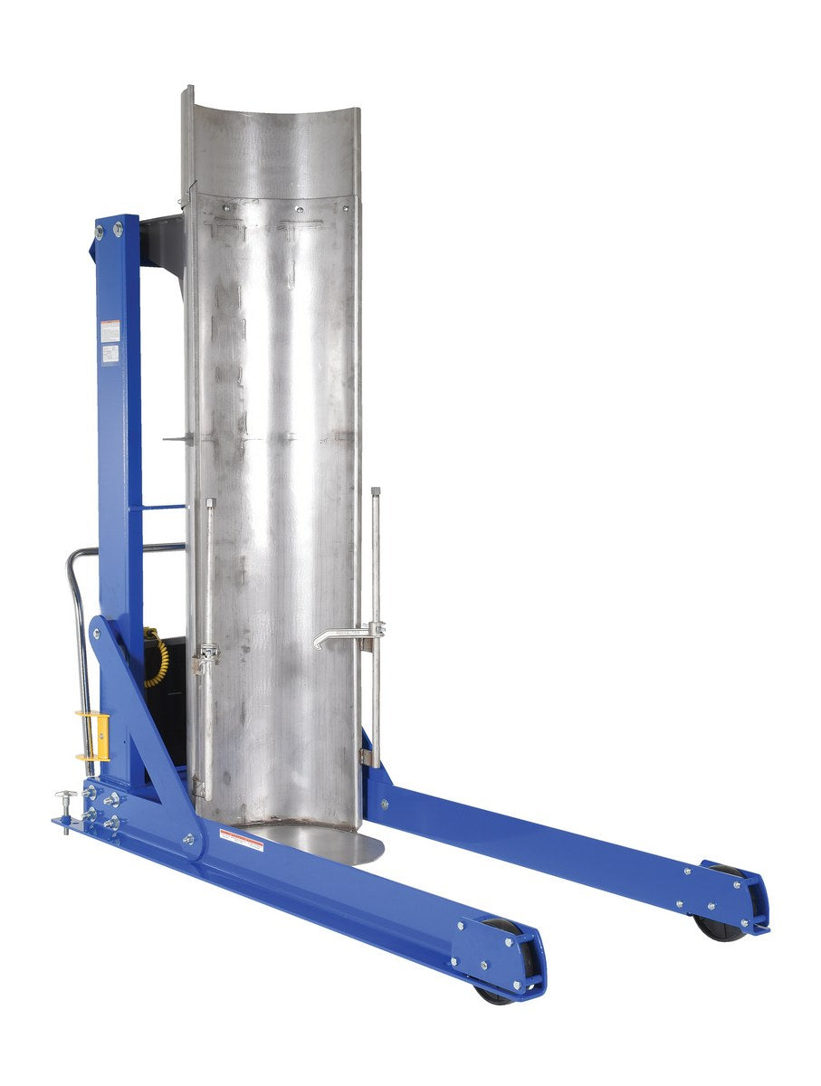 PORT HYD DRUM DUMPER 1K 60 IN W/ SS CHUT