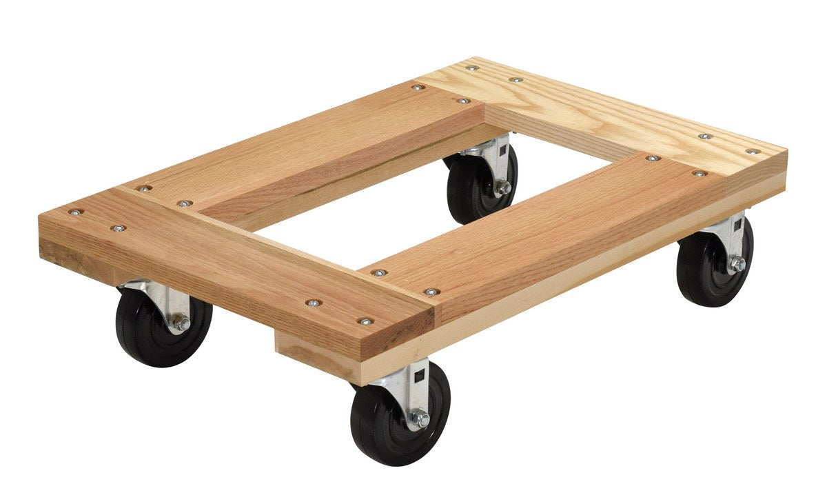 HARDWOOD DOLLY OPEN DECK 1.2K LB 16 X 24