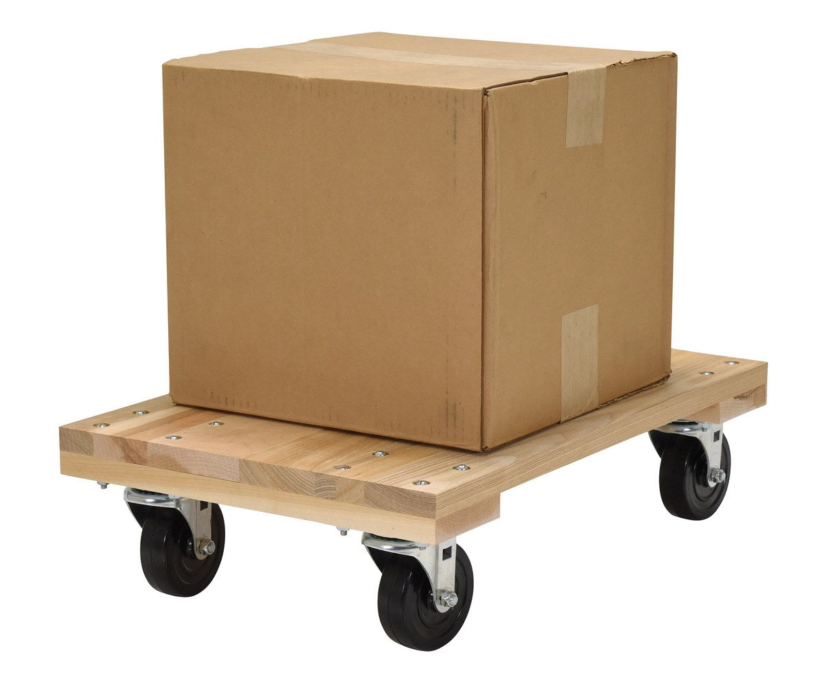 HARDWOOD DOLLY SOLID DECK 1.2K LB 16X24