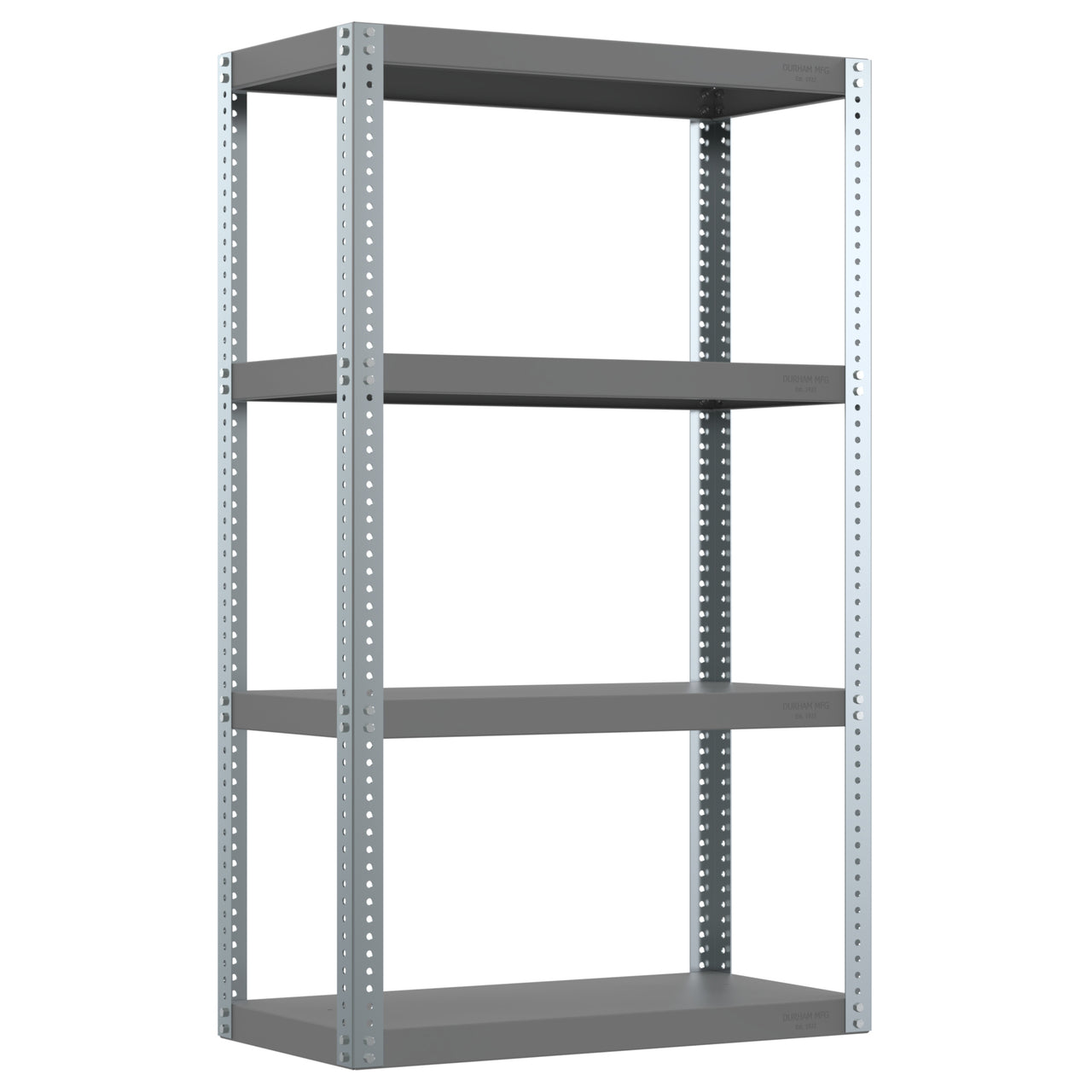Heavy Duty Shelving, 4 Shelves, 36 x 18 x 60