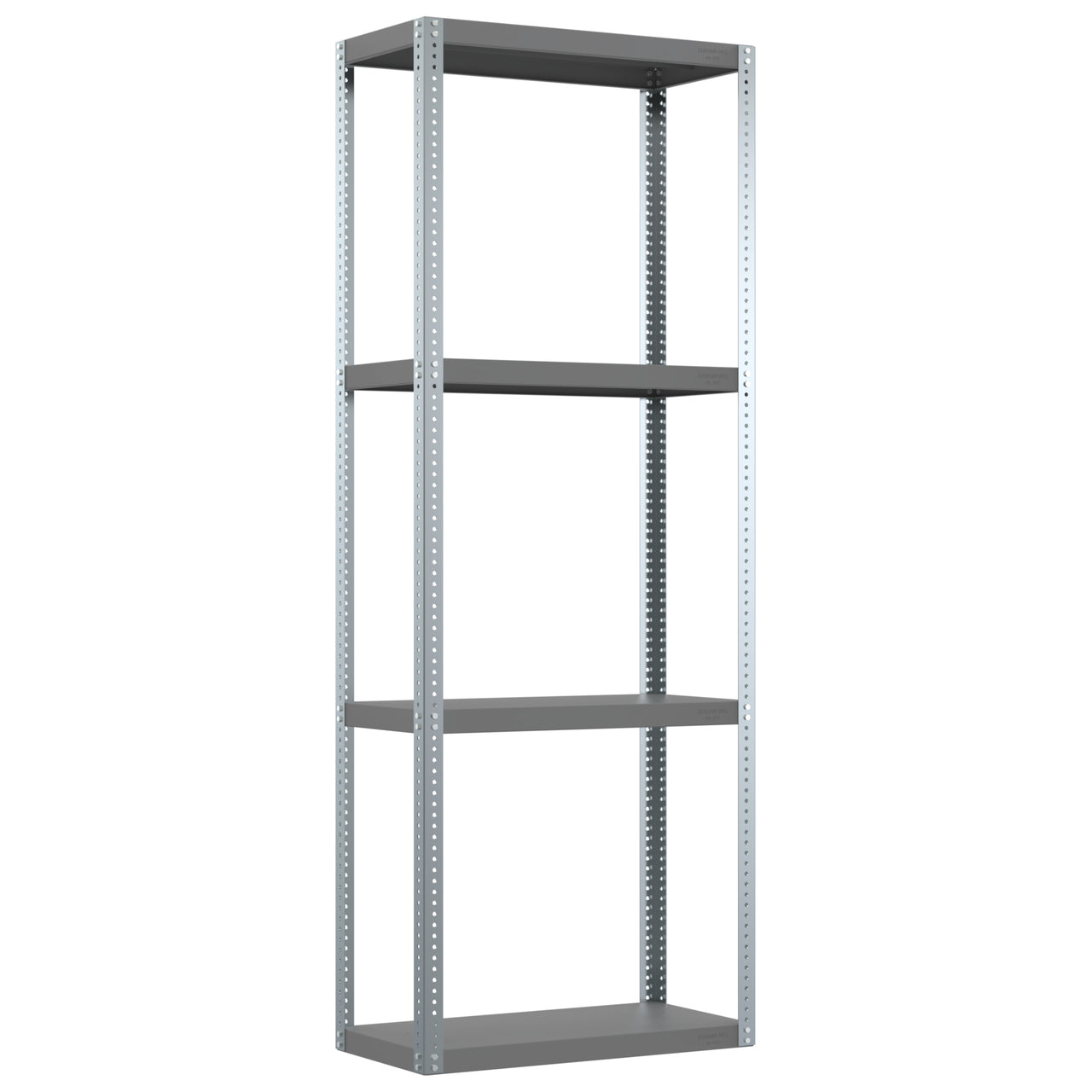 Heavy Duty Shelving, 4 Shelves, 36 x 18 x 96