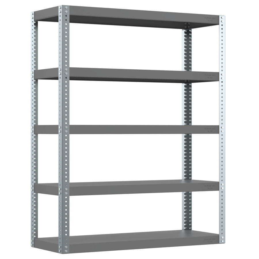 Heavy Duty Shelving, 5 Shelves, 48 x 18 x 60