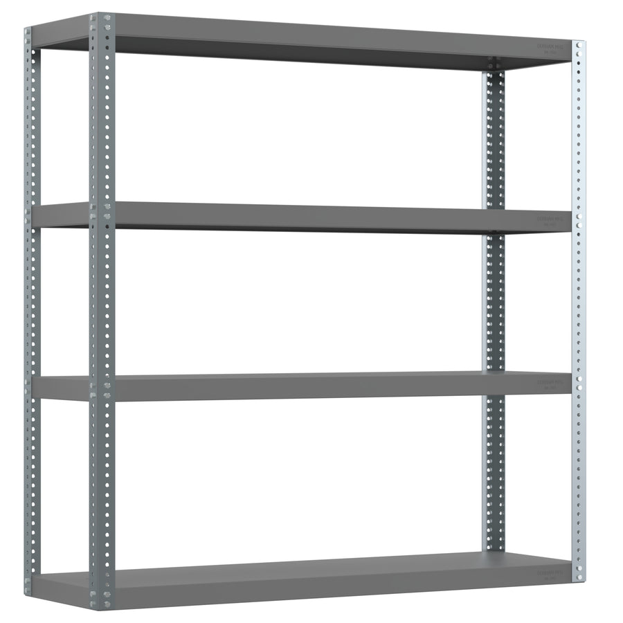 Heavy Duty Shelving, 4 Shelves, 60 x 18 x 60