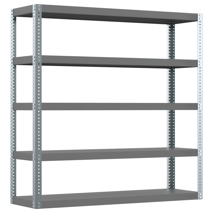 Heavy Duty Shelving, 5 Shelves, 60 x 18 x 60