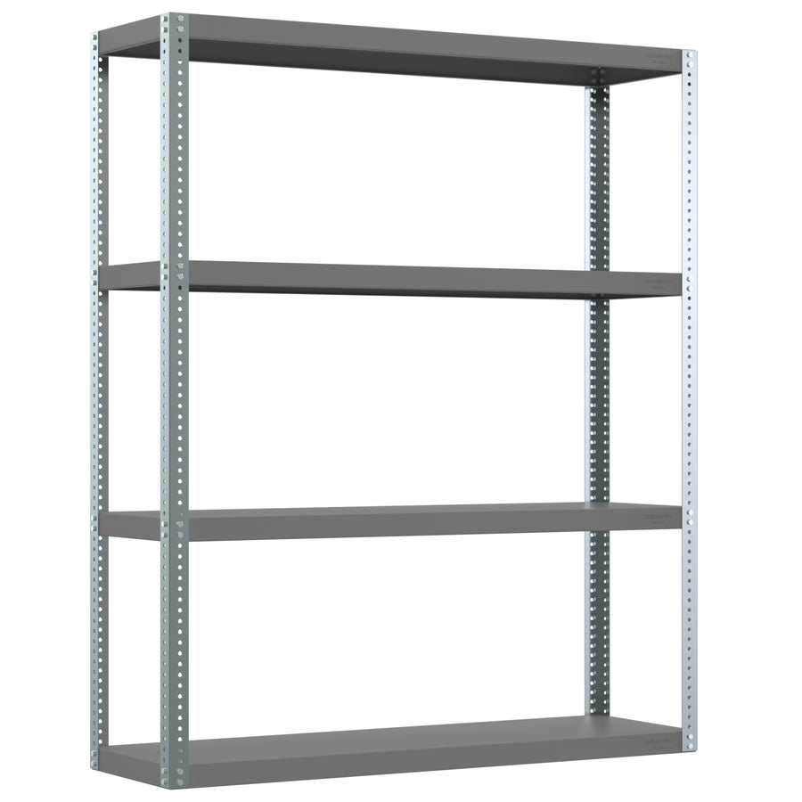 Heavy Duty Shelving, 4 Shelves, 60 x 18 x 72