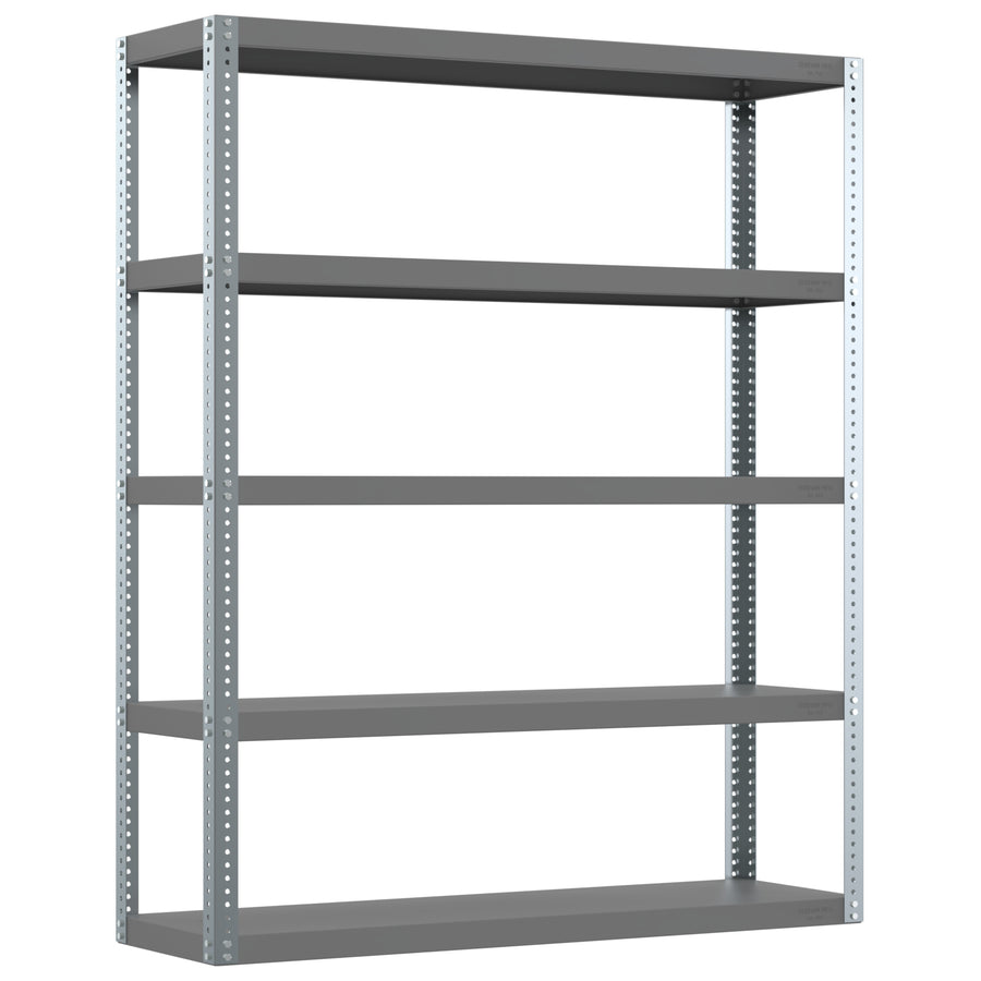 Heavy Duty Shelving, 5 Shelves, 60 x 18 x 72