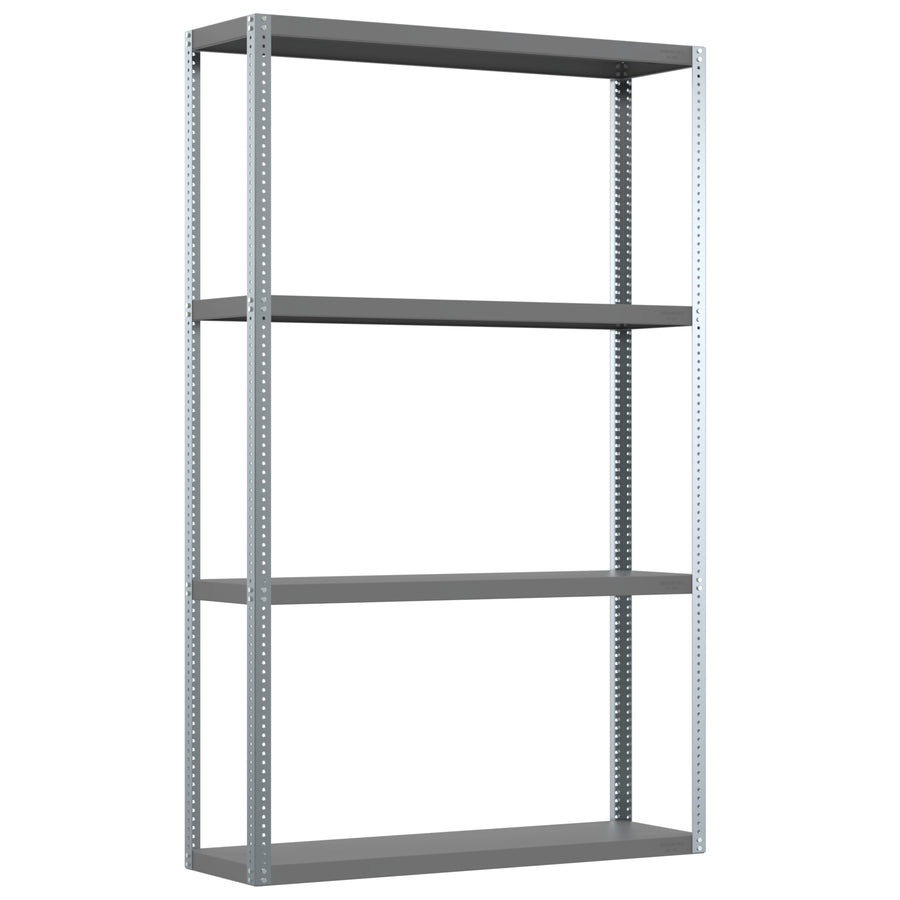 Heavy Duty Shelving, 4 Shelves, 60 x 18 x 96
