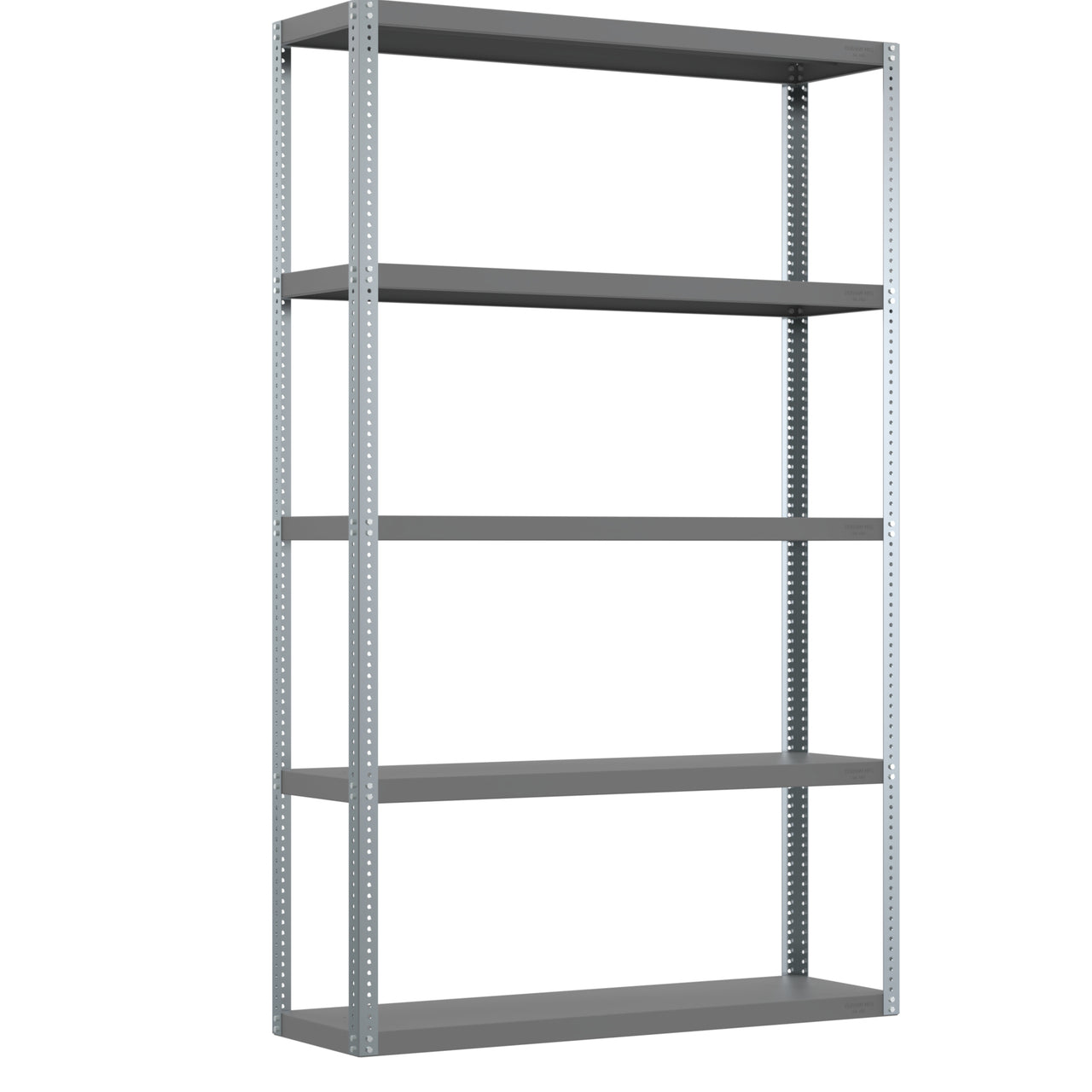 Heavy Duty Shelving, 5 Shelves, 60 x 18 x 96