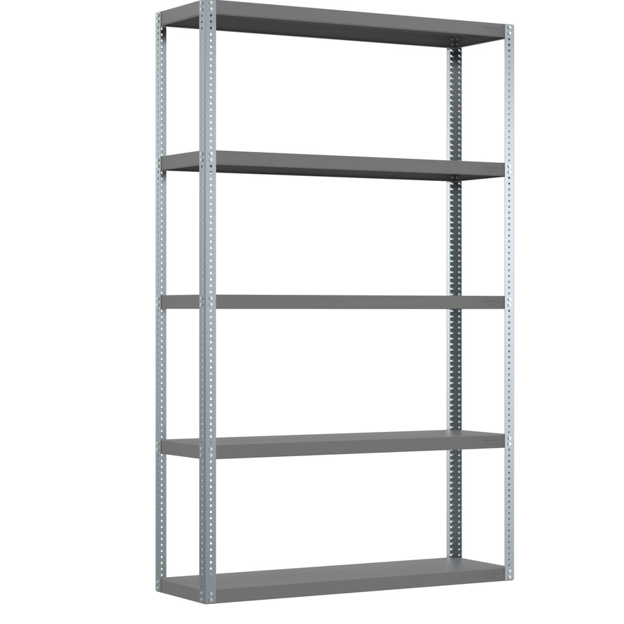 Heavy Duty Shelving, 5 Shelves, 60 x 18 x 96