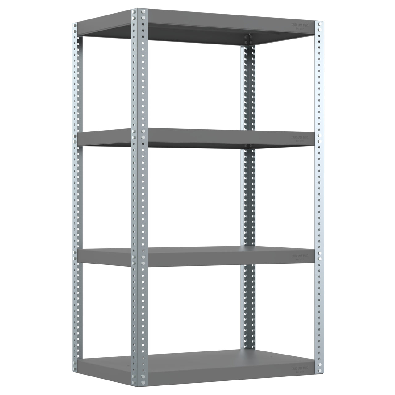 Heavy Duty Shelving, 4 Shelves, 36 x 24 x 60