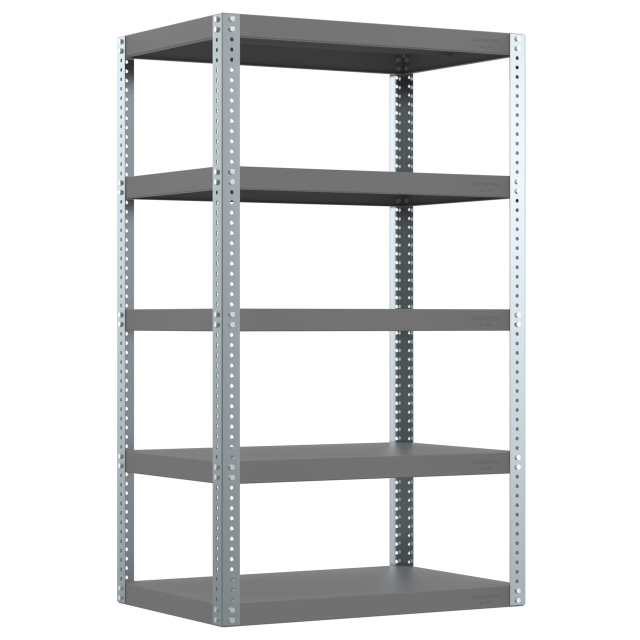 Heavy Duty Shelving, 5 Shelves, 36 x 24 x 60