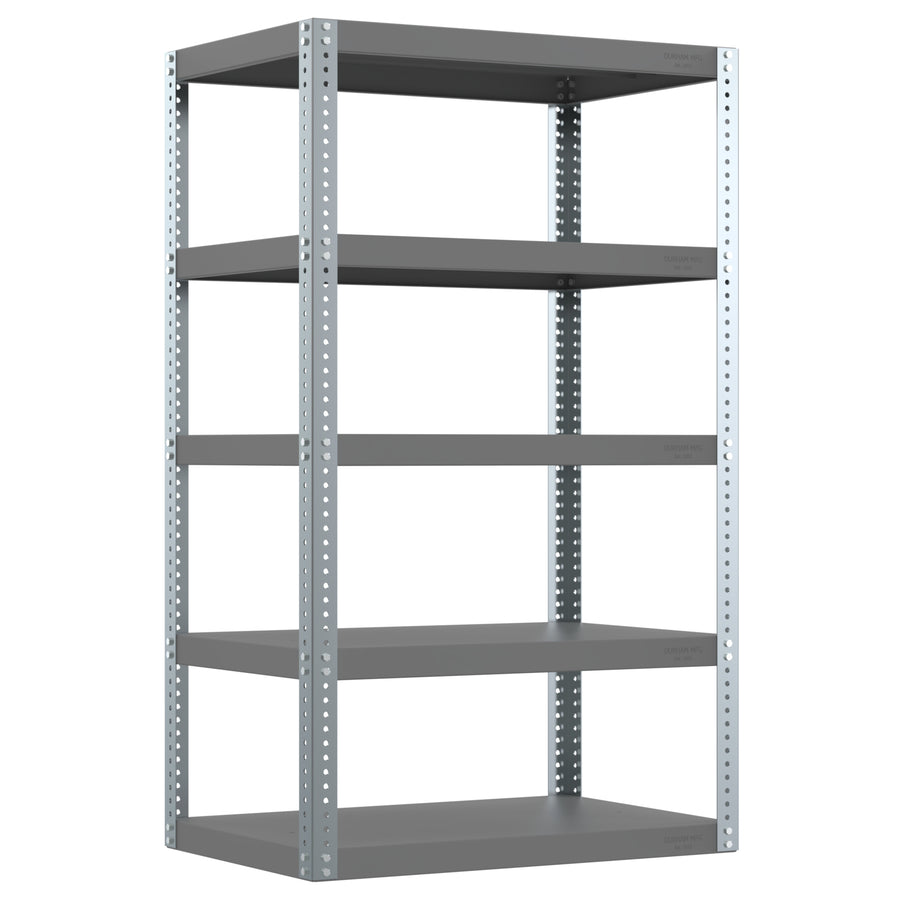 Heavy Duty Shelving, 5 Shelves, 36 x 24 x 60