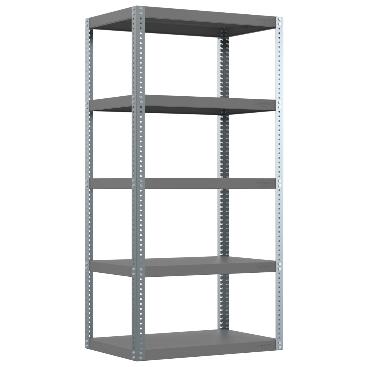 Heavy Duty Shelving, 5 Shelves, 36 x 24 x 72