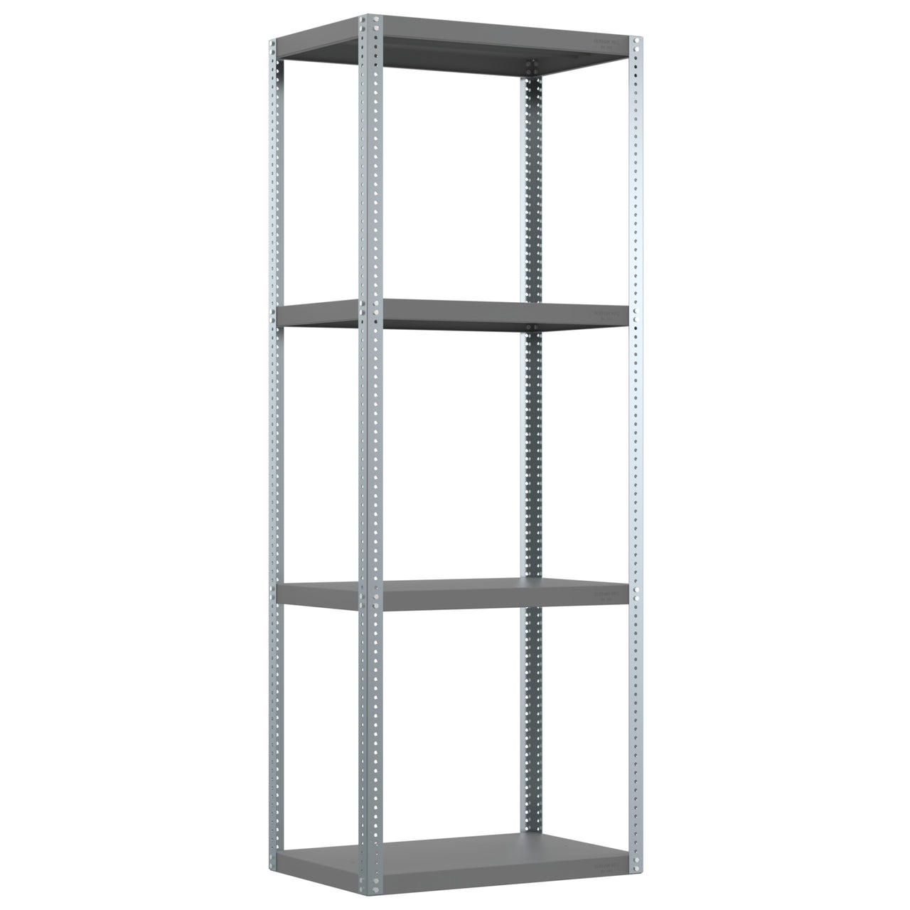 Heavy Duty Shelving, 4 Shelves, 36 x 24 x 96