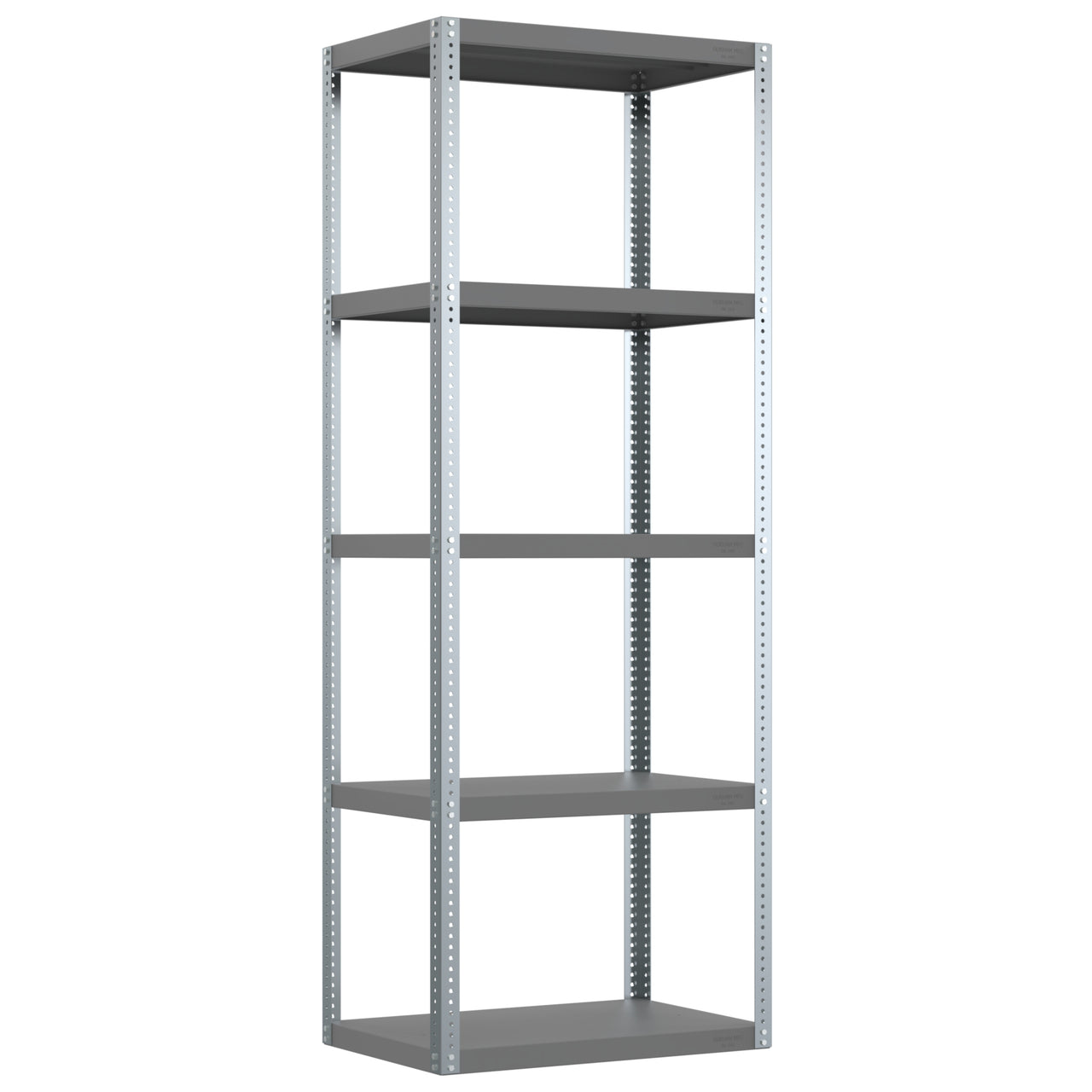 Heavy Duty Shelving, 5 Shelves, 36 x 24 x 96
