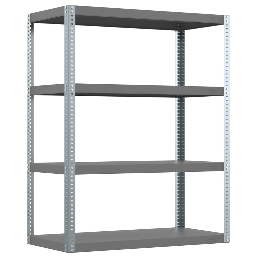 Heavy Duty Shelving, 4 Shelves, 48 x 24 x 60