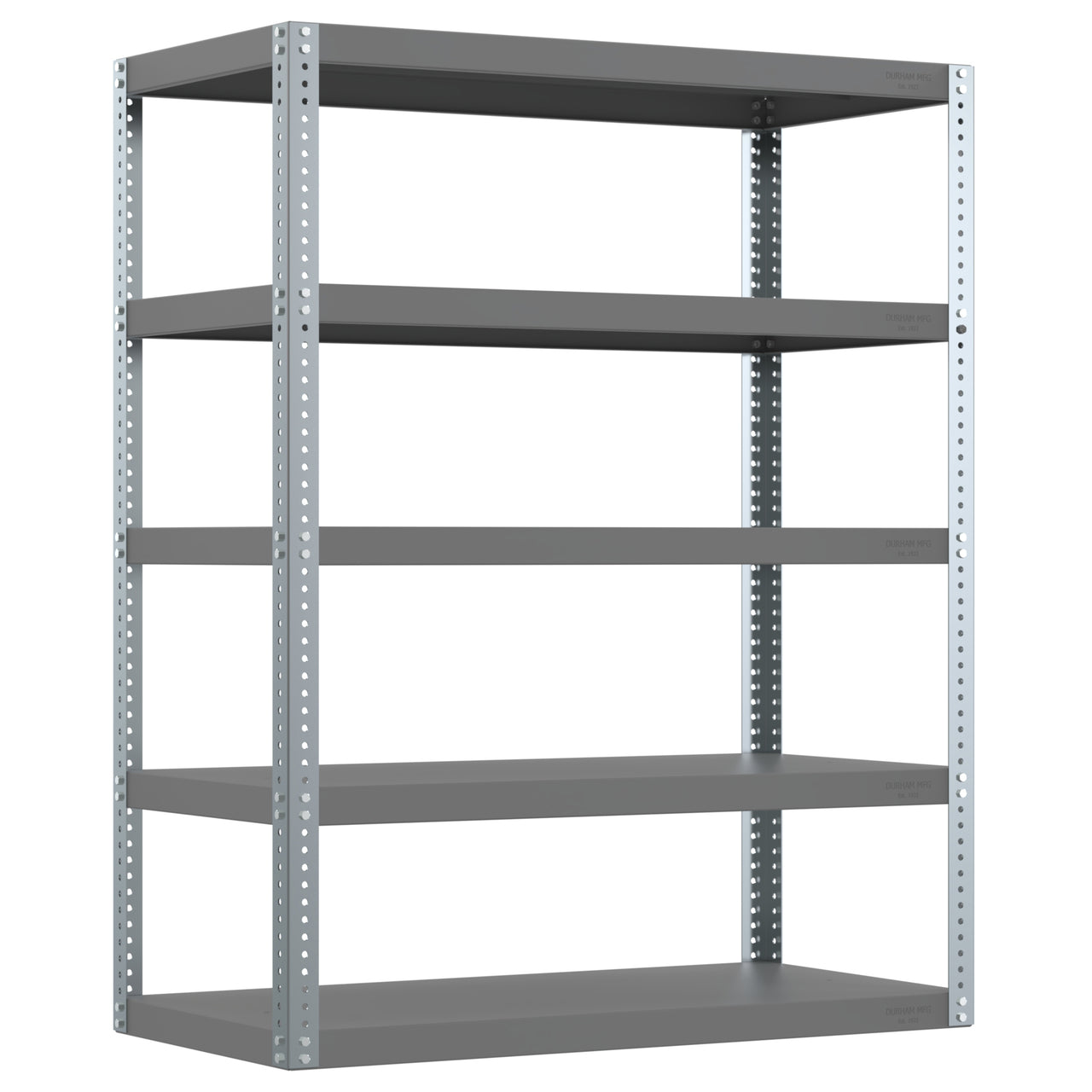 Heavy Duty Shelving, 5 Shelves, 48 x 24 x 60