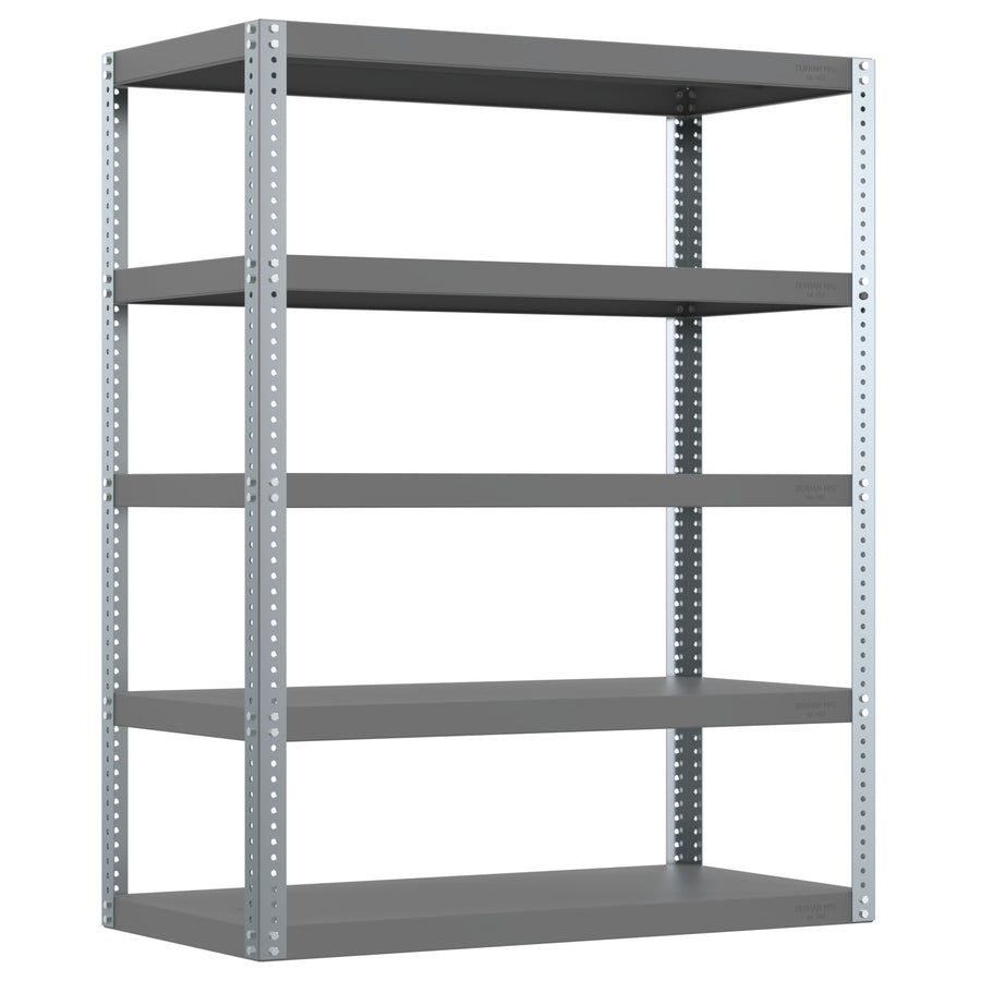 Heavy Duty Shelving, 5 Shelves, 48 x 24 x 60