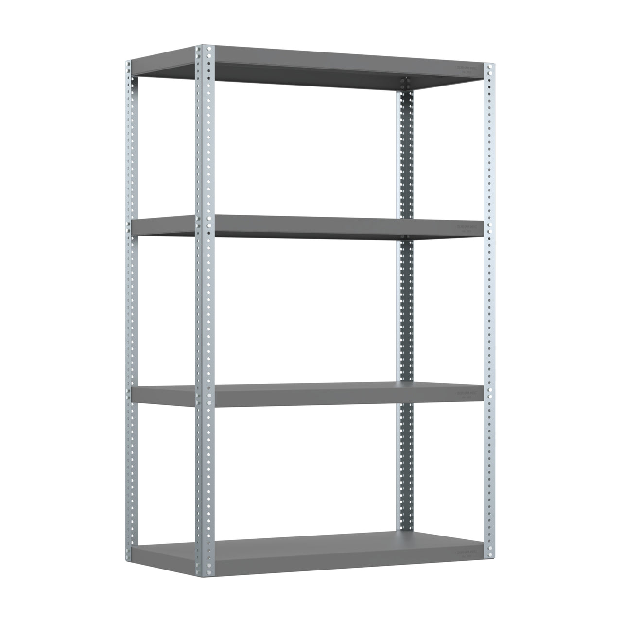 Heavy Duty Shelving, 4 Shelves, 48 x 24 x 72