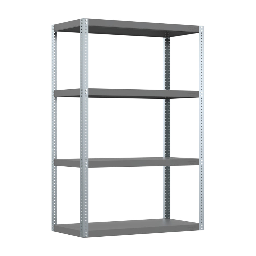 Heavy Duty Shelving, 4 Shelves, 48 x 24 x 72