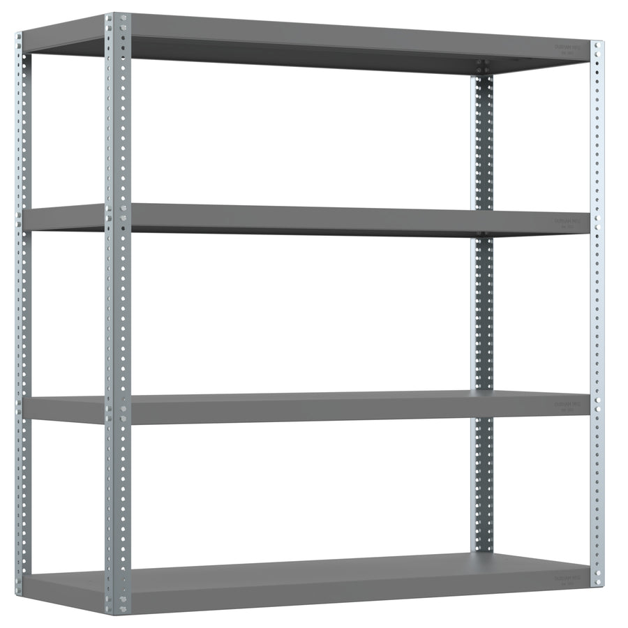 Heavy Duty Shelving, 4 Shelves, 60 x 24 x 60