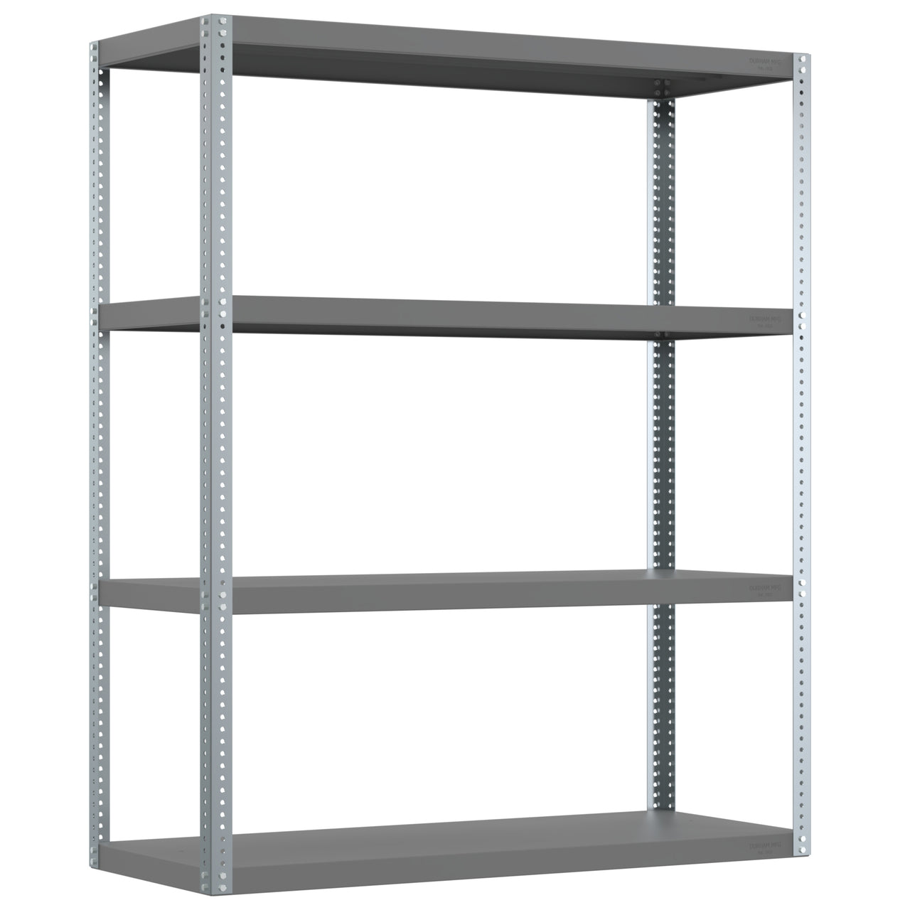 Heavy Duty Shelving, 4 Shelves, 60 x 24 x 72