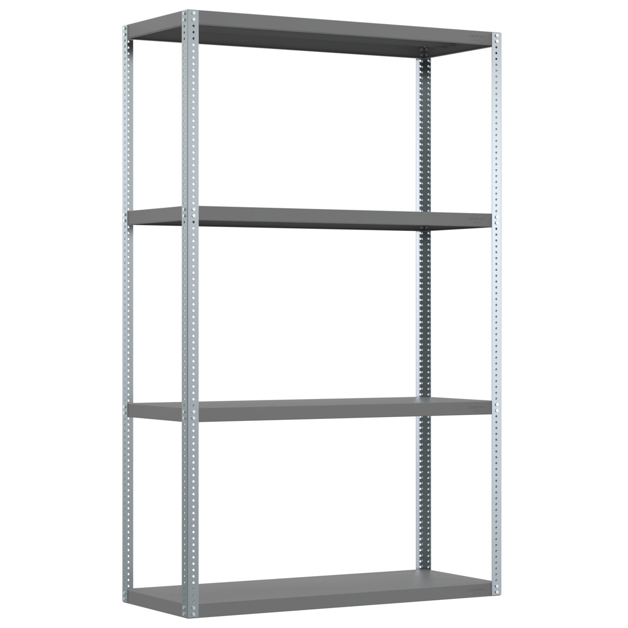 Heavy Duty Shelving, 4 Shelves, 60 x 24 x 96