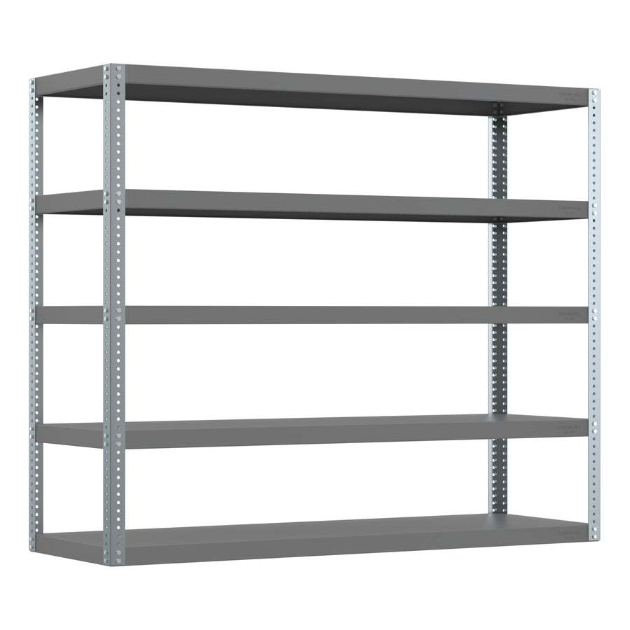 Heavy Duty Shelving, 5 Shelves, 72 x 24 x 60
