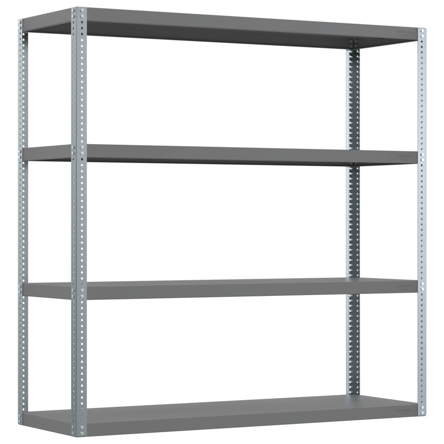 Heavy Duty Shelving, 4 Shelves, 72 x 24 x 72