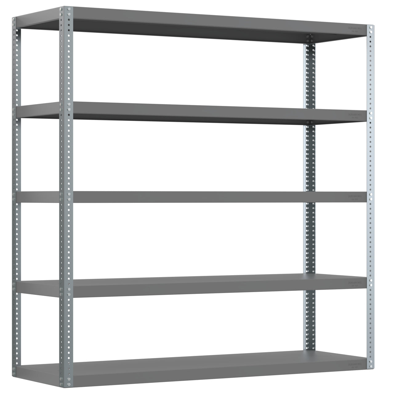 Heavy Duty Shelving, 5 Shelves, 72 x 24 x 72