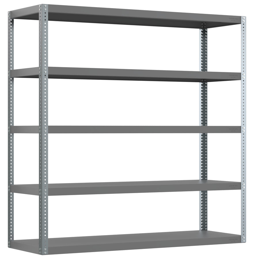 Heavy Duty Shelving, 5 Shelves, 72 x 24 x 72