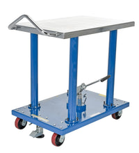 Thumbnail for Steel Hydraulic Post Table 24 In. x 36 In. 2000 Lb. Capacity Blue