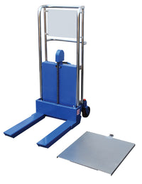 Thumbnail for Steel Two Speed Foot Pump Hefti-Lift 36 In. x 55 In. 880 Lb. Capacity Blue