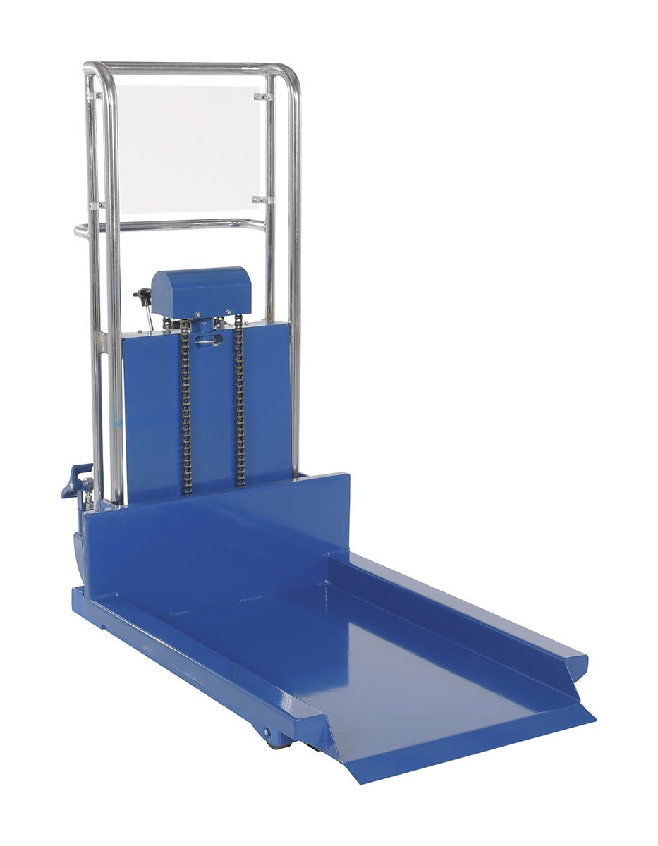 Steel Low Profile Hefti-Lift 53-1/2 In. x 53-3/4 In. 880 Lb. Capacity Blue