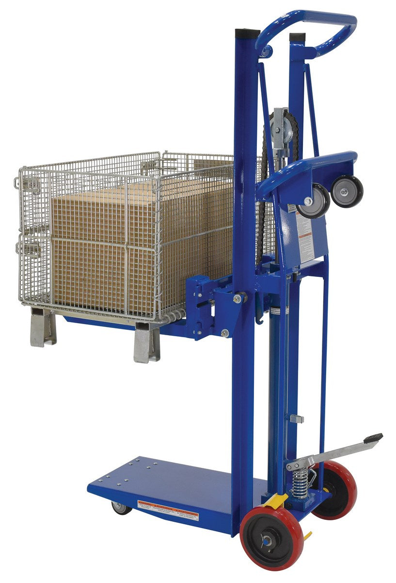 HYDRA LIFT CART W/18IN FORKS 750LB 22X20