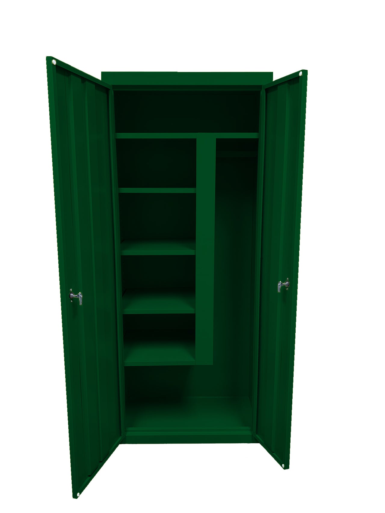 Steel Cabinets USA Combination Janitorial Cabinet  - 30x18x72 Leaf Green