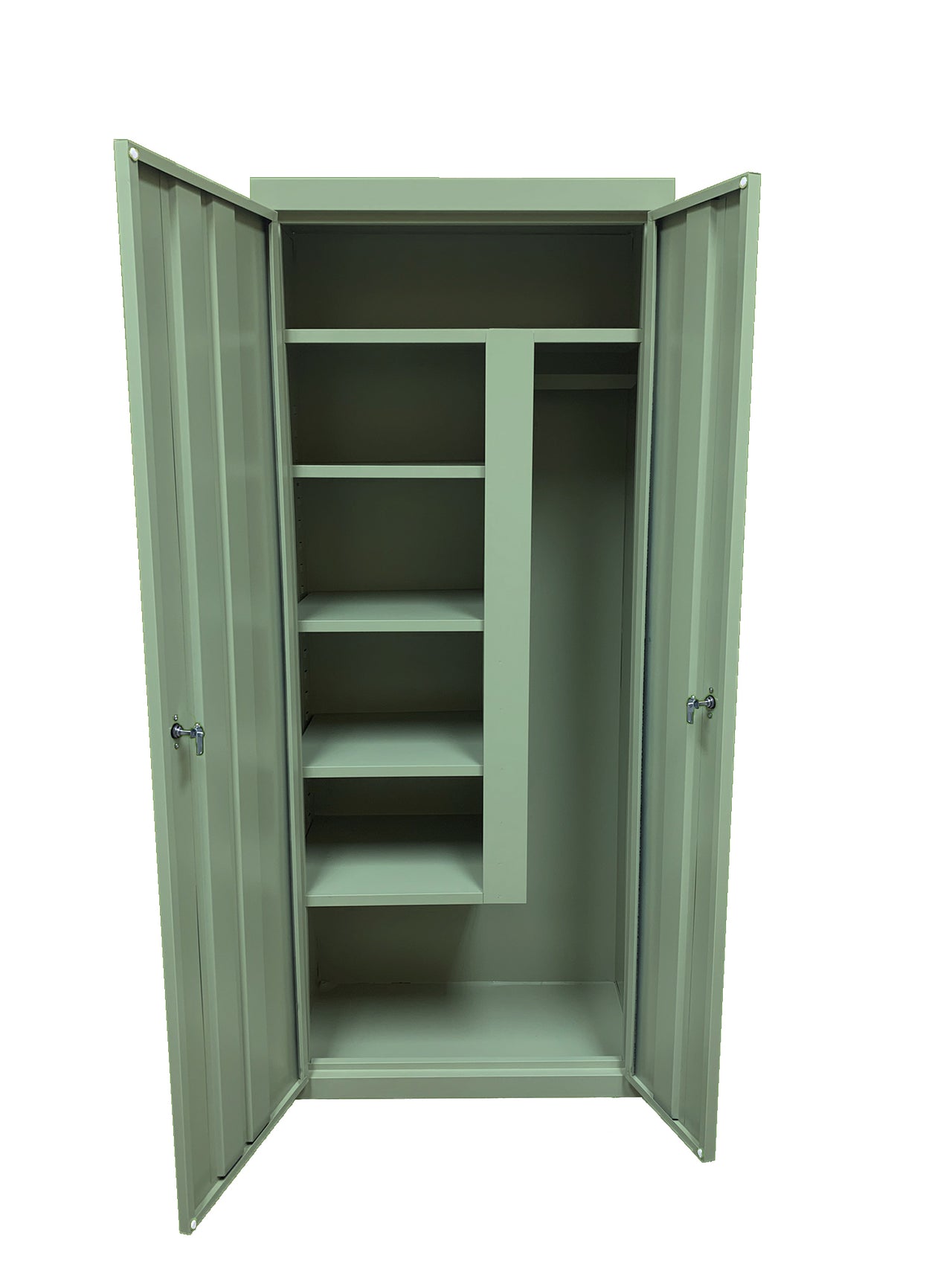 Steel Cabinets USA Combination Janitorial Cabinet  - 30x18x72 Pastel Green