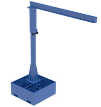 Thumbnail for 8'L Capacity Portable Jib Crane w/ Fork Tube Base & 500-lbs Capacity