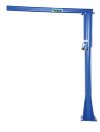 Thumbnail for 300-lbs Capacity Floor-Mounted Jib Crane